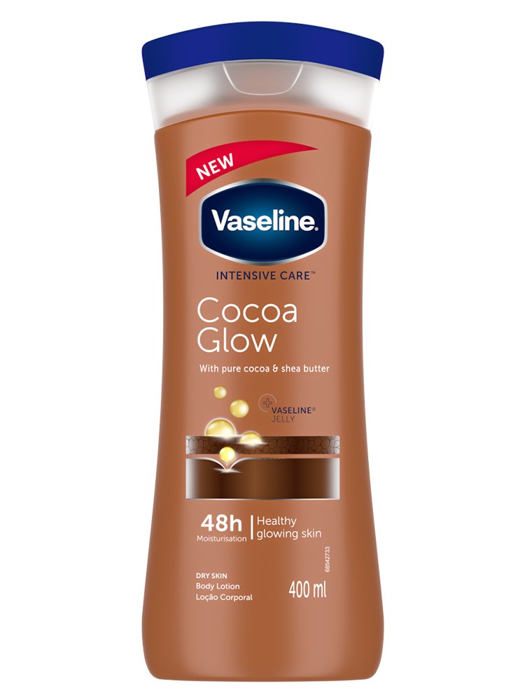 Loțiune de corp Vaseline Cocoa Glow