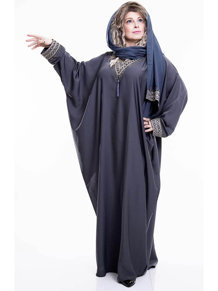 Caftan oriental din satin