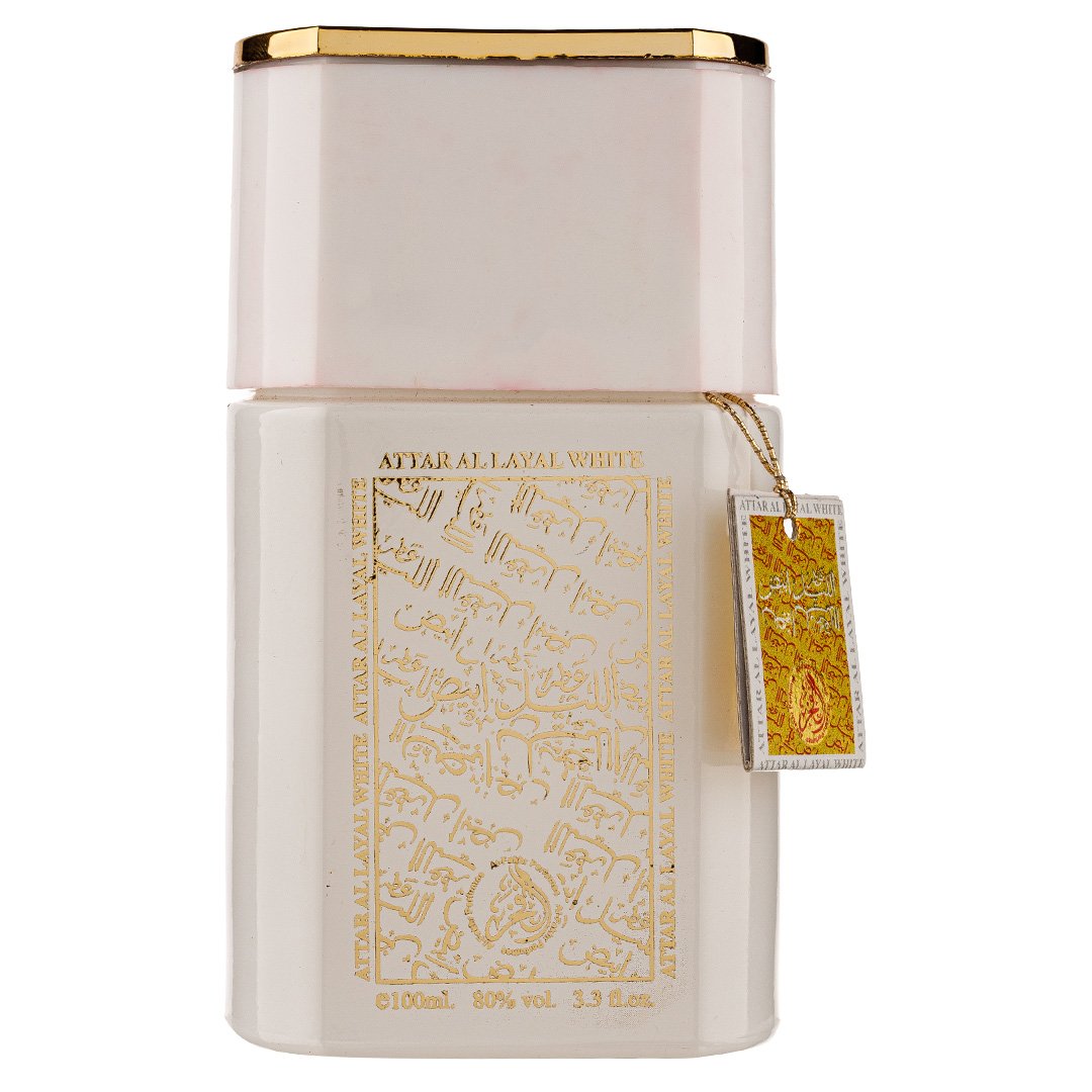 Apa de Parfum Attar Al Layal White, Al Fakhr Perfumes, Femei - 100ml